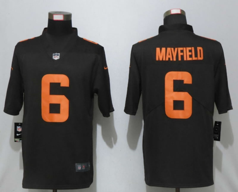 Nike Cleveland Browns 6 Mayfield Brown New Vapor Untouchable Limited Jersey,We sell and wholesale Nike Cleveland Browns 6 Mayfield Brown New Vapor Untouchable Limited Jersey on line form chian!